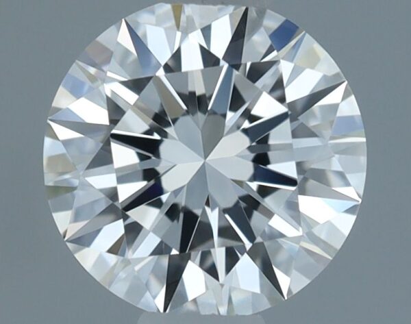 0.59 Carat, Natural White, Round Diamond ~ G Colour, VVS1 Clarity