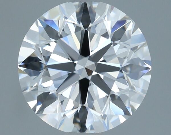 1.49 Carat, Natural White, Round Diamond ~ D Colour, IF Clarity