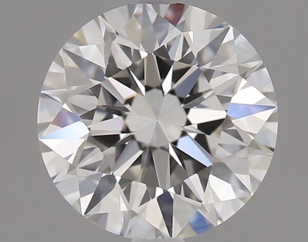 0.7 Carat, Natural White, Round Diamond ~ H Colour, VVS1 Clarity