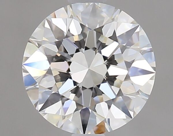 1.13 Carat, Natural White, Round Diamond ~ G Colour, VVS2 Clarity