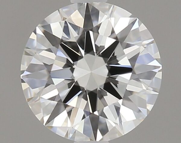 0.5 Carat, Natural White, Round Diamond ~ I Colour, VVS2 Clarity