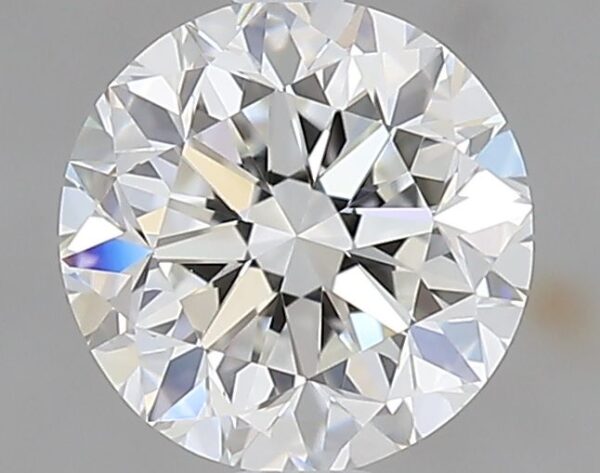 0.8 Carat, Natural White, Round Diamond ~ F Colour, VVS1 Clarity