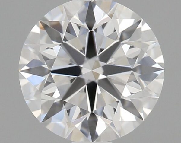 0.9 Carat, Natural White, Round Diamond ~ E Colour, VVS1 Clarity