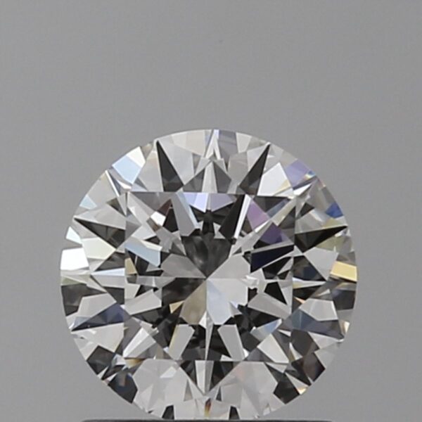 0.92 Carat, Natural White, Round Diamond ~ E Colour, VVS2 Clarity