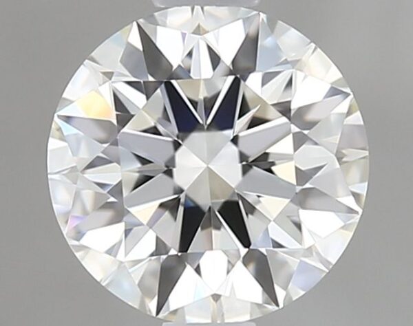 0.64 Carat, Natural White, Round Diamond ~ H Colour, VVS1 Clarity