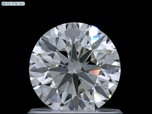 0.95 Carat, Natural White, Round Diamond ~ H Colour, VS1 Clarity