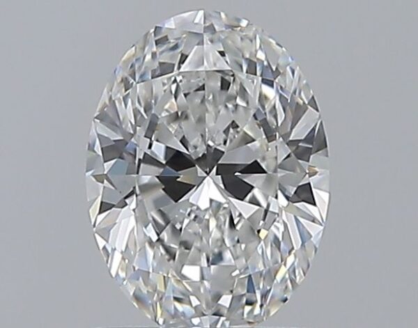 0.8 Carat, Natural White, Oval Diamond ~ E Colour, VVS1 Clarity