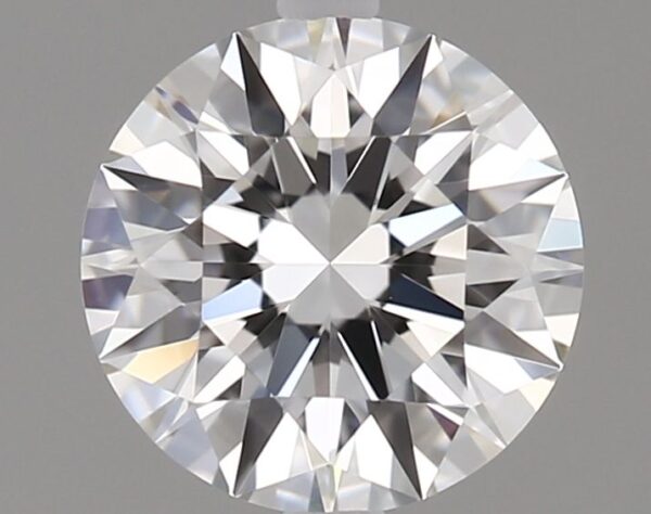 0.5 Carat, Natural White, Round Diamond ~ E Colour, IF Clarity