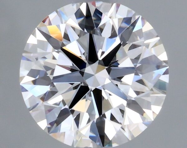 0.63 Carat, Natural White, Round Diamond ~ E Colour, VVS1 Clarity