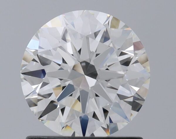 1.08 Carat, Natural White, Round Diamond ~ H Colour, VVS2 Clarity