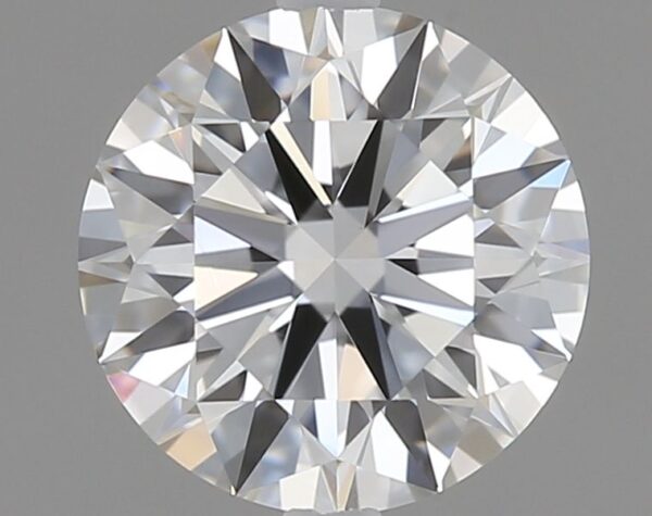 0.75 Carat, Natural White, Round Diamond ~ E Colour, VVS2 Clarity