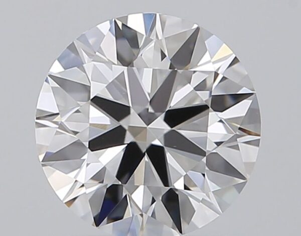 1.01 Carat, Natural White, Round Diamond ~ D Colour, VVS2 Clarity