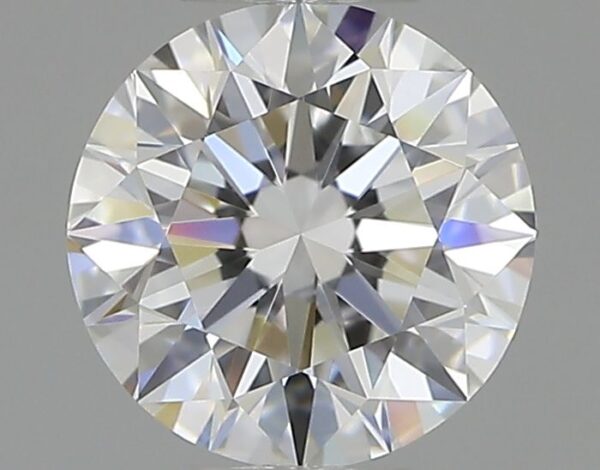 0.56 Carat, Natural White, Round Diamond ~ E Colour, VVS2 Clarity