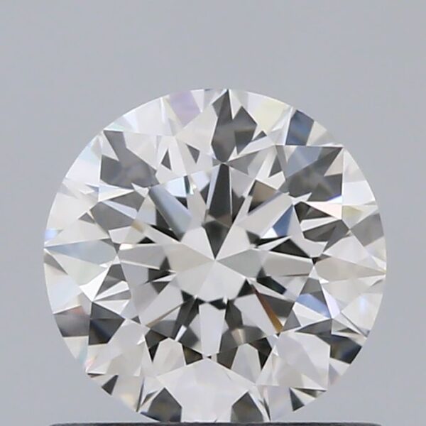 0.7 Carat, Natural White, Round Diamond ~ G Colour, VVS2 Clarity