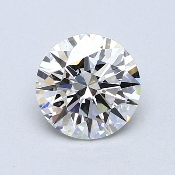 0.93 Carat, Natural White, Round Diamond ~ G Colour, VVS1 Clarity