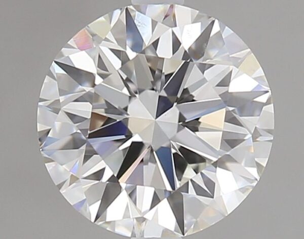 1 Carat, Natural White, Round Diamond ~ H Colour, VS2 Clarity