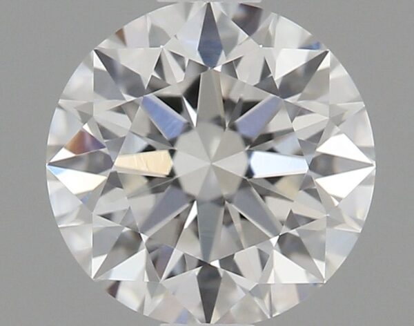 0.7 Carat, Natural White, Round Diamond ~ F Colour, VVS1 Clarity