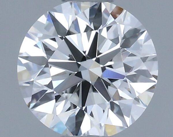 0.71 Carat, Natural White, Round Diamond ~ D Colour, VVS1 Clarity