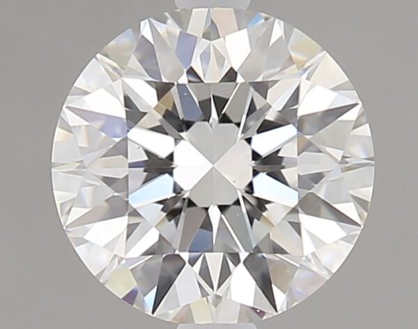 1 Carat, Natural White, Round Diamond ~ F Colour, VS2 Clarity