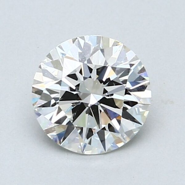 1.14 Carat, Natural White, Round Diamond ~ I Colour, VS2 Clarity