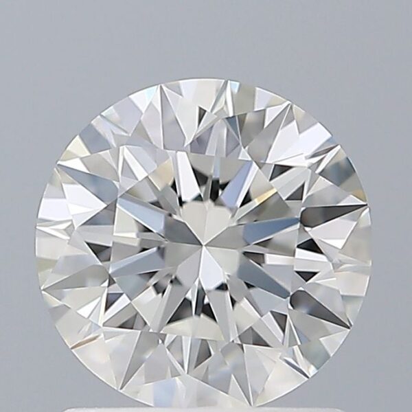 1.09 Carat, Natural White, Round Diamond ~ G Colour, IF Clarity