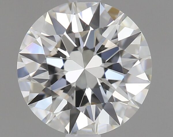 0.58 Carat, Natural White, Round Diamond ~ H Colour, IF Clarity