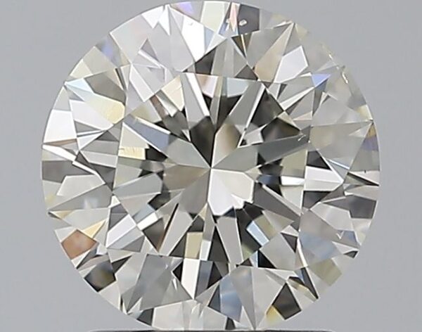 1.5 Carat, Natural White, Round Diamond ~ J Colour, SI1 Clarity