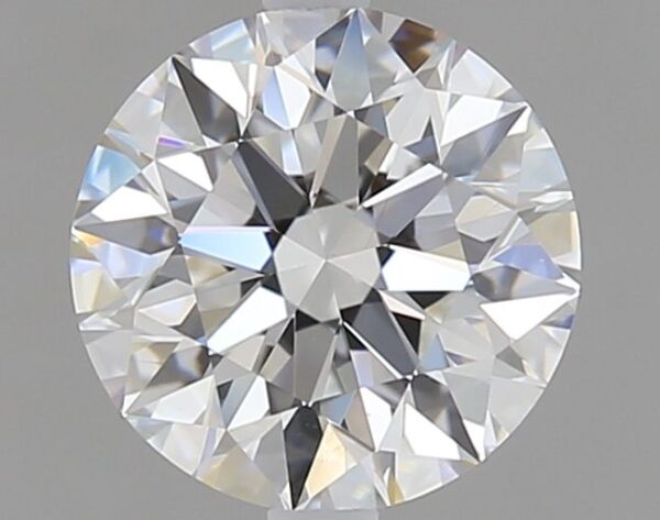 1.06 Carat, Natural White, Round Diamond ~ F Colour, VS1 Clarity