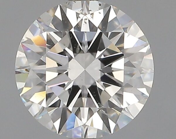 1 Carat, Natural White, Round Diamond ~ G Colour, SI1 Clarity