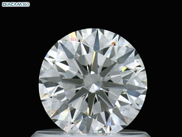 0.8 Carat, Natural White, Round Diamond ~ E Colour, SI1 Clarity