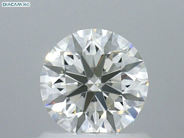 0.94 Carat, Natural White, Round Diamond ~ I Colour, VS1 Clarity