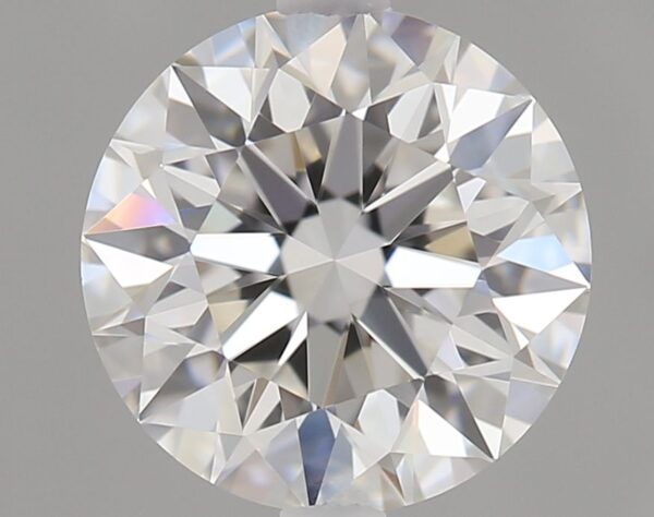 0.9 Carat, Natural White, Round Diamond ~ F Colour, VVS1 Clarity