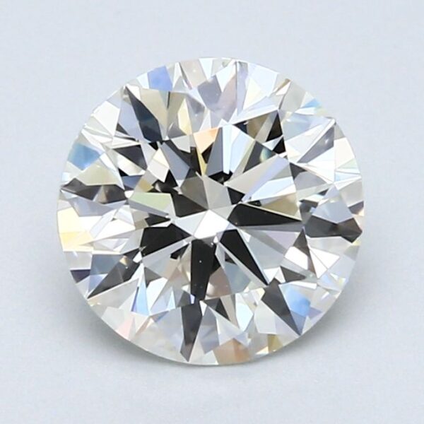 1.71 Carat, Natural White, Round Diamond ~ I Colour, VS1 Clarity