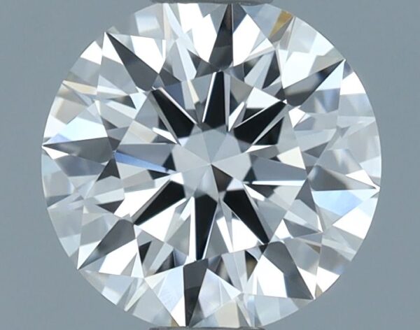 0.91 Carat, Natural White, Round Diamond ~ E Colour, VVS2 Clarity