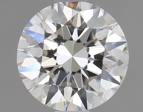 0.5 Carat, Natural White, Round Diamond ~ H Colour, VVS1 Clarity