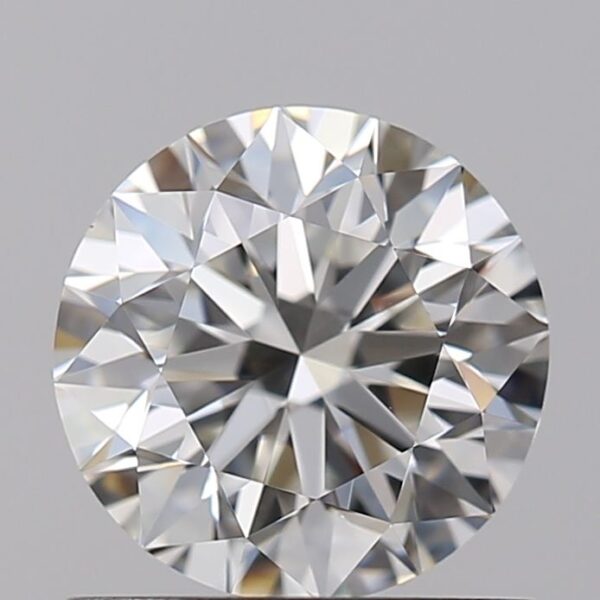 0.9 Carat, Natural White, Round Diamond ~ H Colour, VS1 Clarity