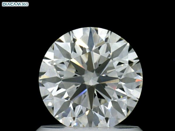 0.94 Carat, Natural White, Round Diamond ~ I Colour, IF Clarity