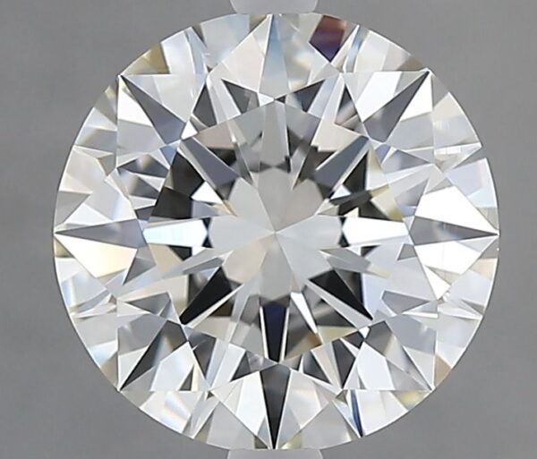 2.2 Carat, Natural White, Round Diamond ~ J Colour, VS1 Clarity