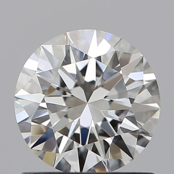 1.01 Carat, Natural White, Round Diamond ~ I Colour, VS1 Clarity