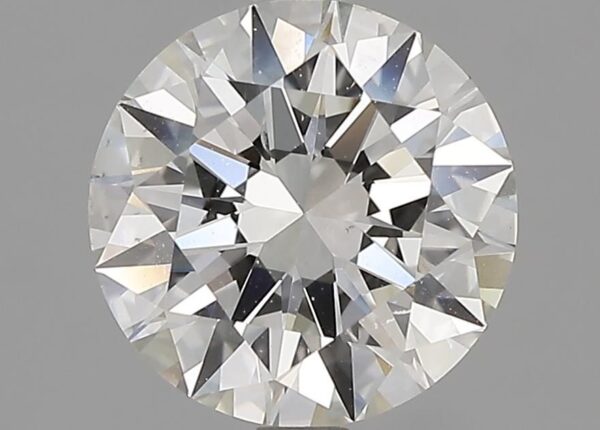 1.66 Carat, Natural White, Round Diamond ~ H Colour, SI1 Clarity