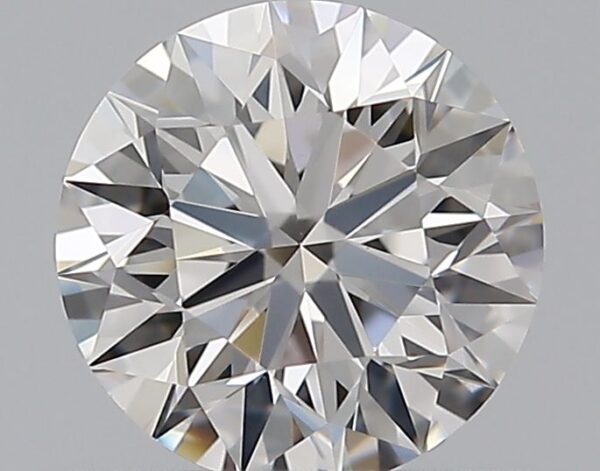 0.52 Carat, Natural White, Round Diamond ~ E Colour, VVS2 Clarity