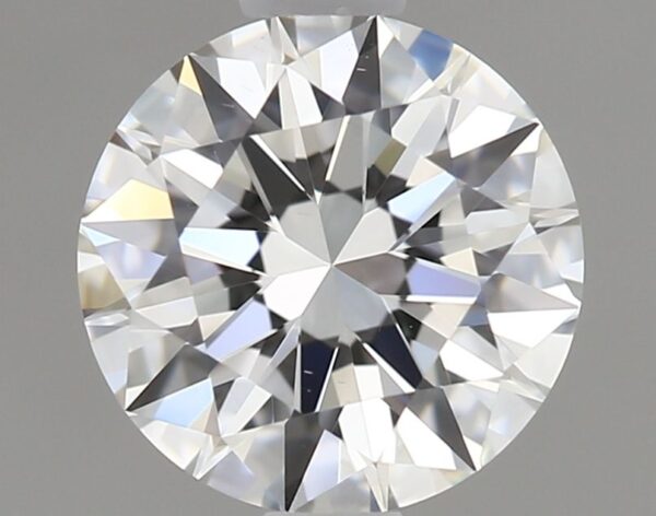 0.7 Carat, Natural White, Round Diamond ~ F Colour, VS1 Clarity