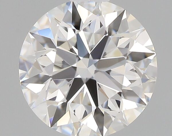 0.84 Carat, Natural White, Round Diamond ~ F Colour, IF Clarity