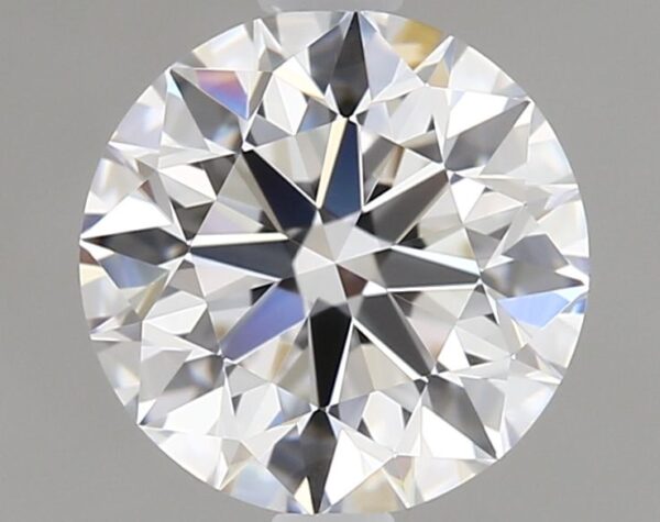 1.08 Carat, Natural White, Round Diamond ~ D Colour, VS1 Clarity