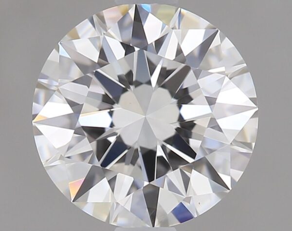 1.07 Carat, Natural White, Round Diamond ~ E Colour, VS1 Clarity