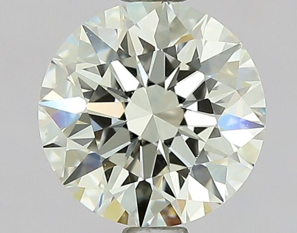 1.07 Carat, Natural White, Round Diamond ~ H Colour, VVS2 Clarity