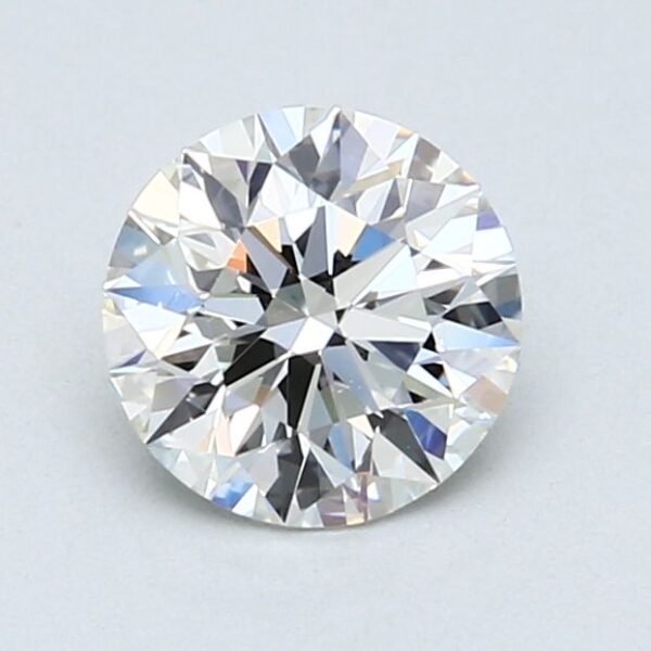 1.17 Carat, Natural White, Round Diamond ~ H Colour, IF Clarity