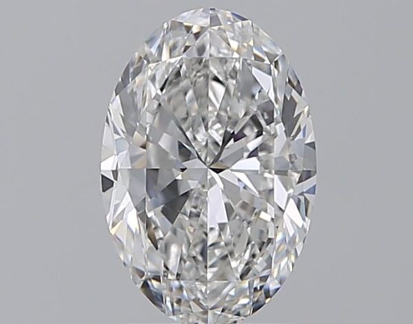 2 Carat, Natural White, Oval Diamond ~ E Colour, VS1 Clarity