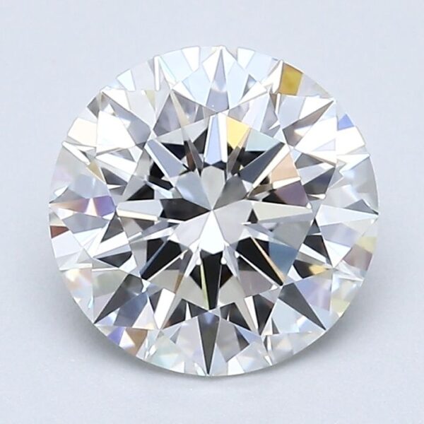 1.8 Carat, Natural White, Round Diamond ~ E Colour, VS1 Clarity