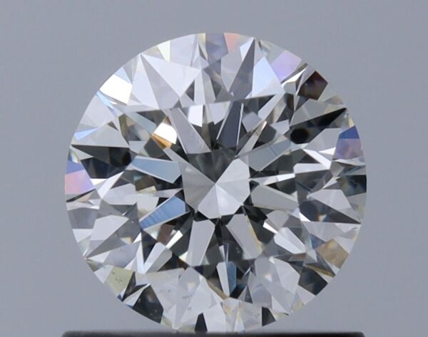 0.81 Carat, Natural White, Round Diamond ~ G Colour, VS2 Clarity